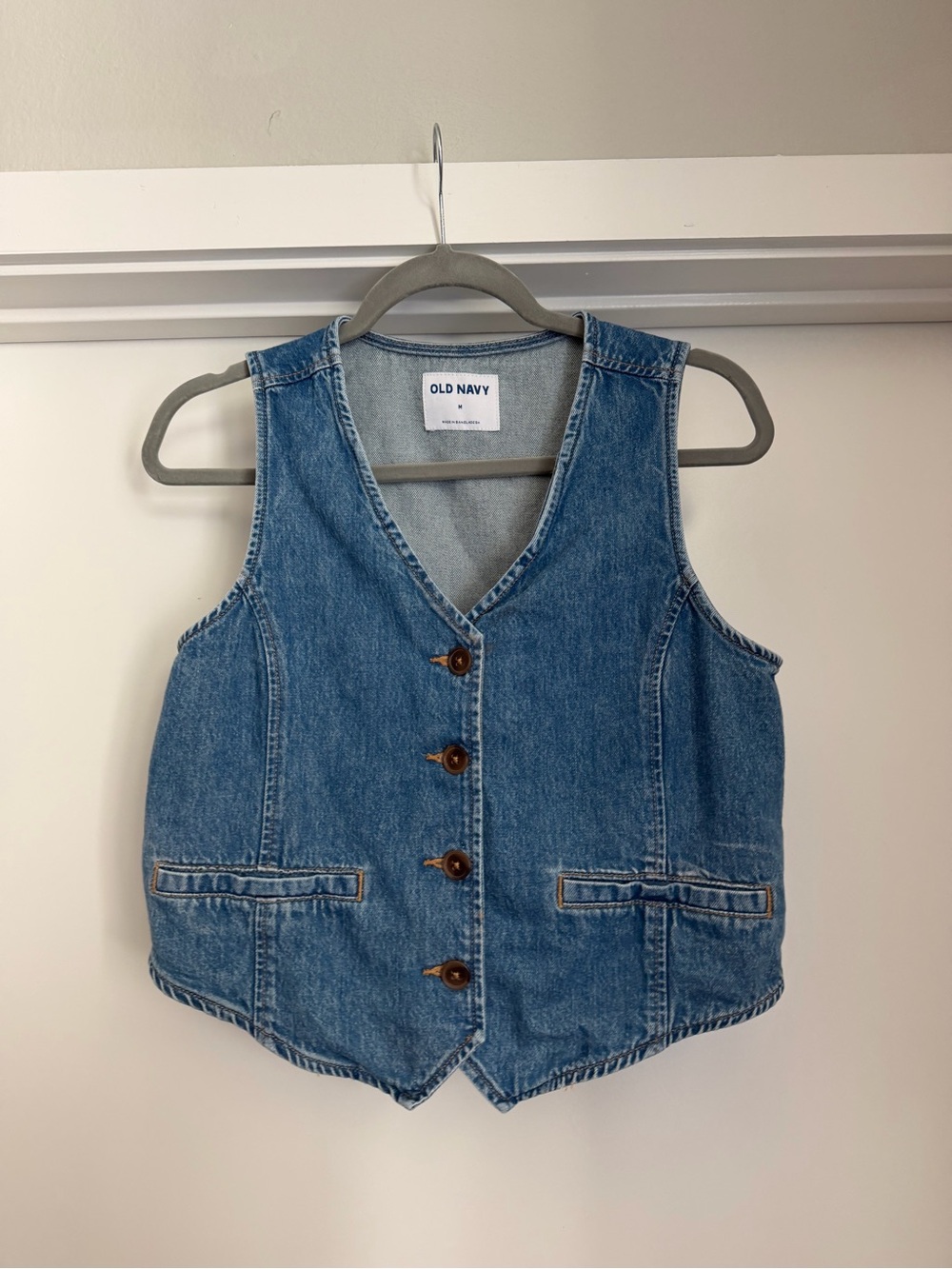 Old Navy Kids Denim Vest in Blue